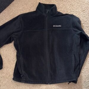 Columbia Black Full-Zip Fleece Jacket